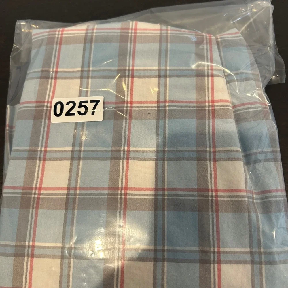 Ralph Lauren Kids Button Down Long Sleeve Plaid‎ Shirt Size L G 14 16 Blue